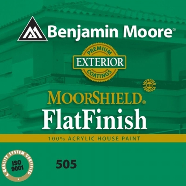 505 MooreShield House Paint / 100% &Alpha;&kappa;&rho;&upsilon;&lambda;&iota;&kappa;ό &Mu;&alpha;&tau;